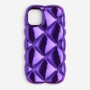 H&M : Purple Phone Case - IPhone 12 | Brand New